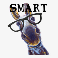 Smart Donkey, Smart Donkey Ladies Fitted T-shirt | Artistshot