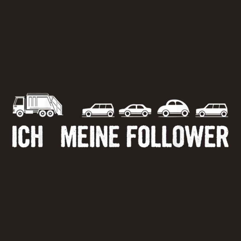 Men's With German Text Ich Meine Follower (ich Meine Follower), Black, Tank Top | Artistshot