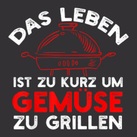 Men's With German Text Das Leben Ist Zu Kurz Um Gemüü [german Langua Vintage Hoodie | Artistshot