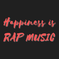 Happiness Is Rap Music Drawstring Bags | Artistshot