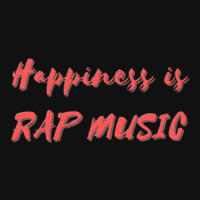 Happiness Is Rap Music Skinny Tumbler | Artistshot