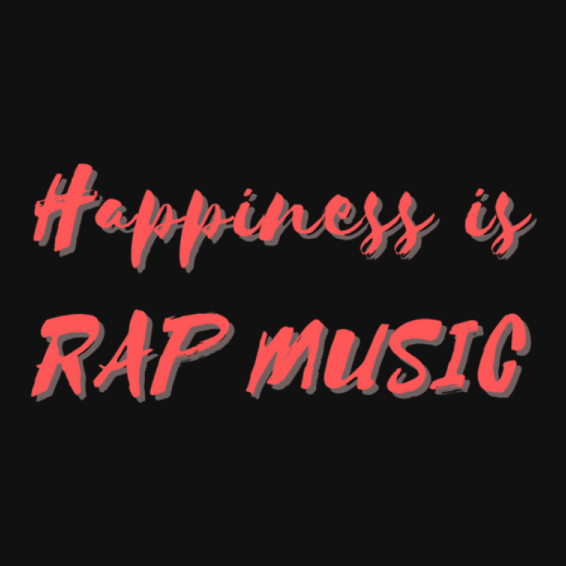 Happiness Is Rap Music Skinny Tumbler | Artistshot