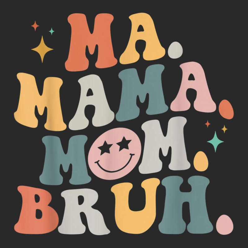 Groovy Ma Mama Mom Bruh Retro Wavy Mama Funny Quote For Mom Printed Hat | Artistshot