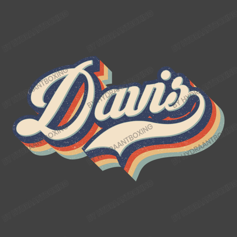 I Love Davis City Usa Retro Vintage Vintage T-shirt | Artistshot