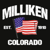 Milliken Colorado Co Usa Stars & Stripes Vintage Style Scorecard Crop Tee | Artistshot