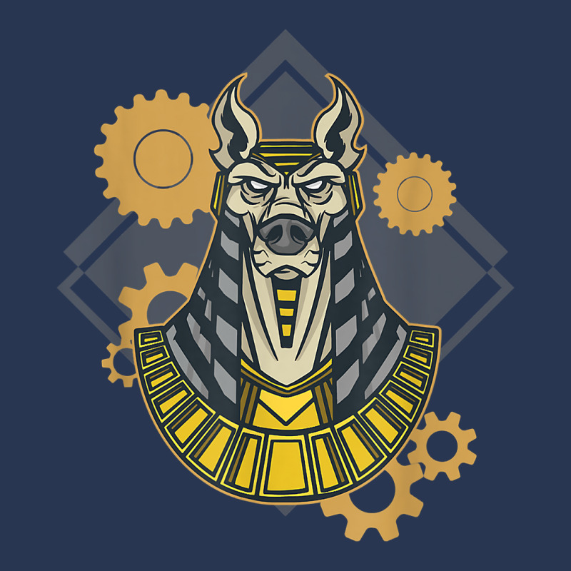 Vintage Steampunk Dog Egypt God Pharao Anubis T Shirt Ladies Denim Jacket by cm-arts | Artistshot