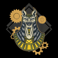 Vintage Steampunk Dog Egypt God Pharao Anubis T Shirt Women's V-neck T-shirt | Artistshot