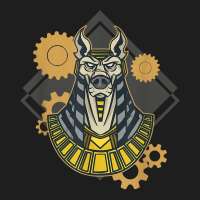 Vintage Steampunk Dog Egypt God Pharao Anubis T Shirt Classic T-shirt | Artistshot