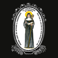 Saint Hildegard Of Bingen Scivias Catholic Mystic Visionary Tank Top Scorecard Crop Tee | Artistshot