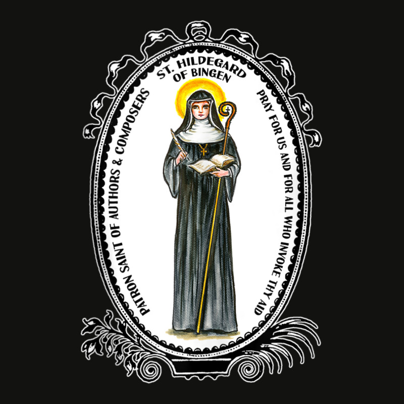 Saint Hildegard Of Bingen Scivias Catholic Mystic Visionary Tank Top Scorecard Crop Tee by cm-arts | Artistshot