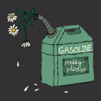 Gasoline.png Vintage Hoodie And Short Set | Artistshot