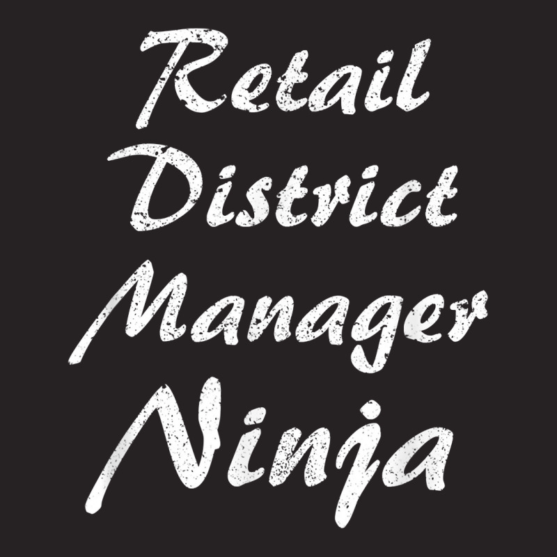 Retail District Manager Tshirt Occupation Work T Shirt Vintage Cap by cm-arts | Artistshot