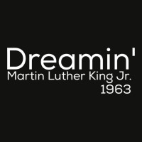 Dreamin' Mlk Martin Luther King Jr 1963 Scorecard Crop Tee | Artistshot