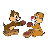 Chip N Dale Peanut Sticker | Artistshot