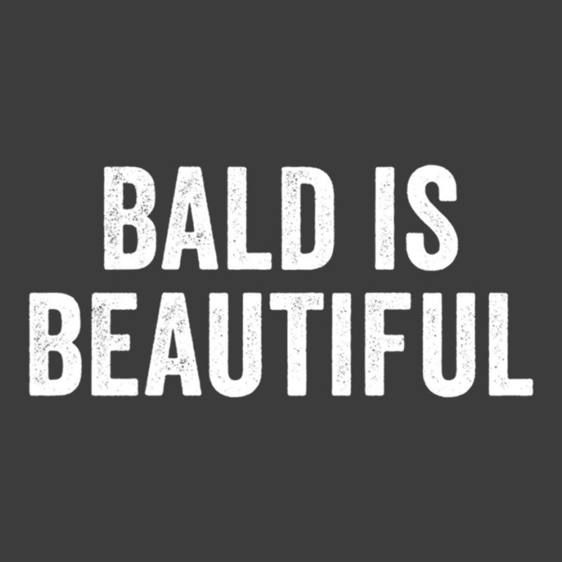 Bald Is Beautiful   Funny Balding No Hair Bald Hair Loss Pullover Hood Men's Polo Shirt | Artistshot