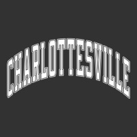 Charlottesville Virginia Va Varsity Style White Text Long Sleeve T Shi Baby Bodysuit | Artistshot