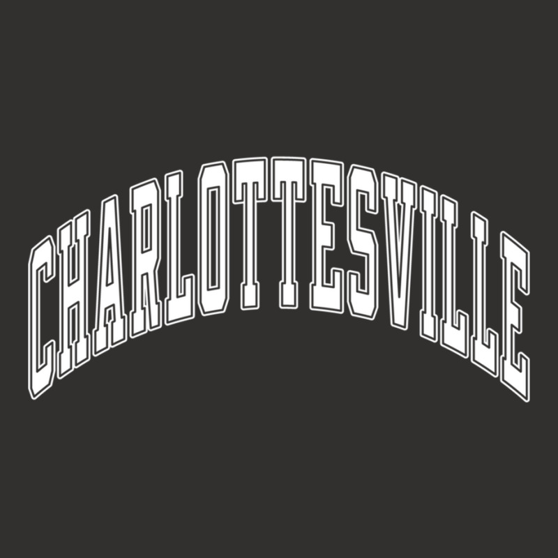 Charlottesville Virginia Va Varsity Style White Text Long Sleeve T Shi Champion Hoodie | Artistshot