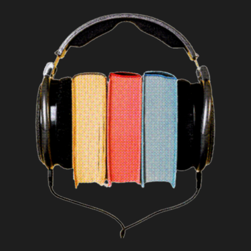 Headphones And Books Classic T-shirt by LarryCory | Artistshot