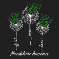 Microdeletion Awareness Faith Hope Love Dandelion T Shirt Ladies Polo Shirt | Artistshot