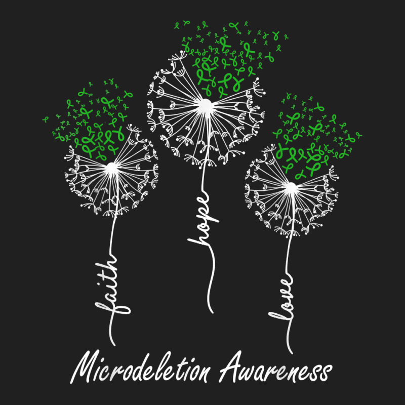 Microdeletion Awareness Faith Hope Love Dandelion T Shirt Ladies Polo Shirt by cm-arts | Artistshot