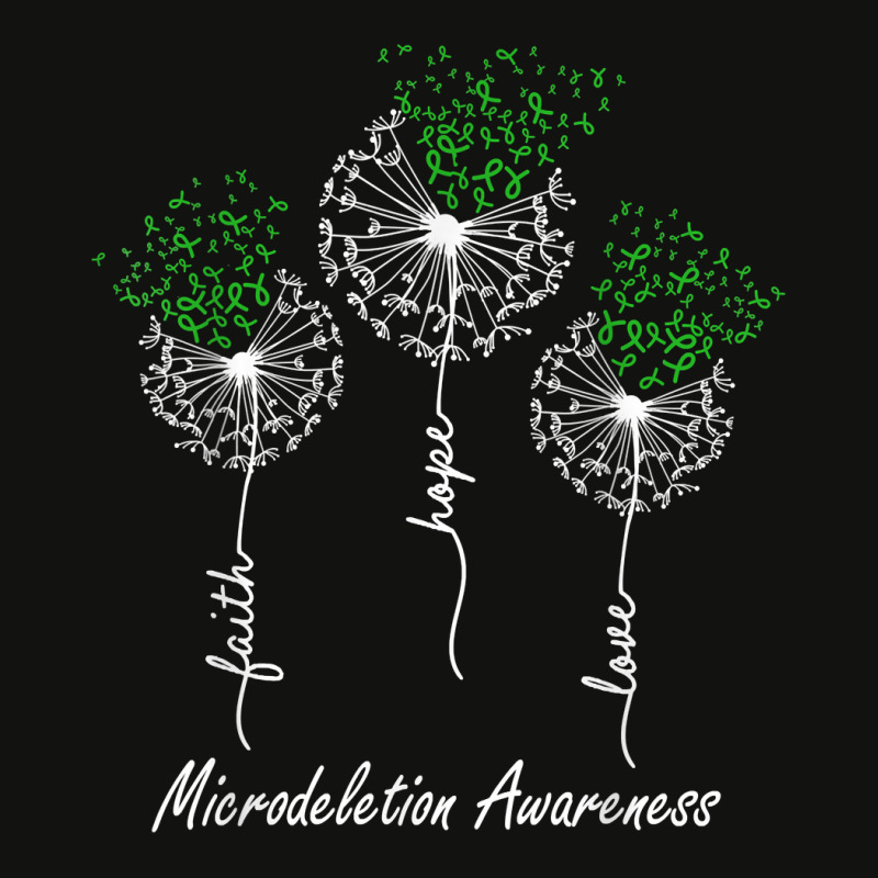 Microdeletion Awareness Faith Hope Love Dandelion T Shirt Scorecard Crop Tee by cm-arts | Artistshot