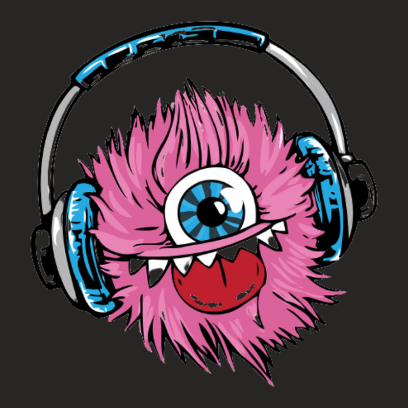 Headphones Monster Ladies Fitted T-Shirt by LarryCory | Artistshot