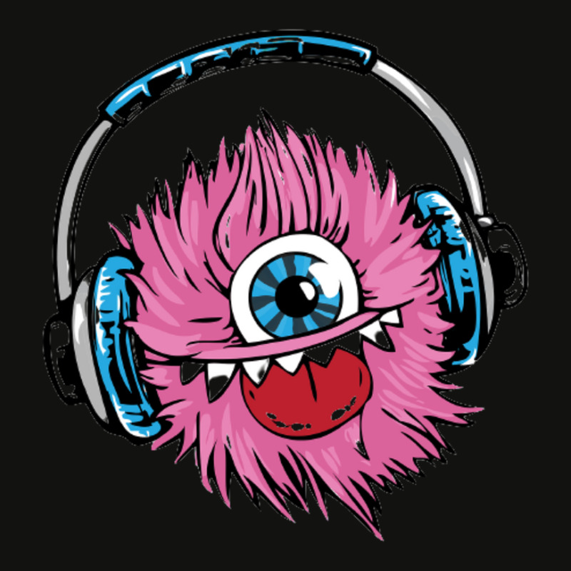 Headphones Monster Scorecard Crop Tee by LarryCory | Artistshot