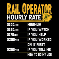 Rail Operator Hourly Rate   Funny Railway Operator Raglan Baseball Tee Toddler Sweatshirt | Artistshot