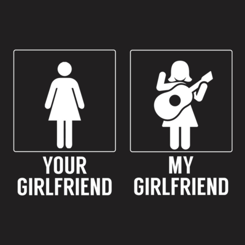 Your Girlfriend Vs Mine T-shirt | Artistshot