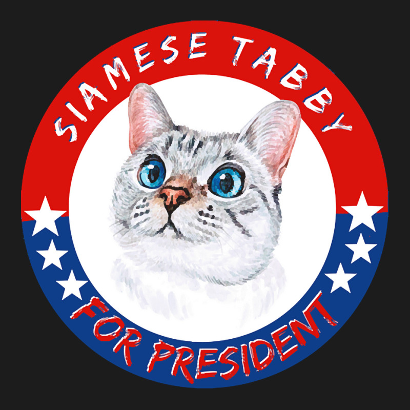 Siamese Tabby Cat T  Shirt Siamese Tabby Cat For President T Shirt Hoo Hoodie & Jogger set by brekkeelton | Artistshot