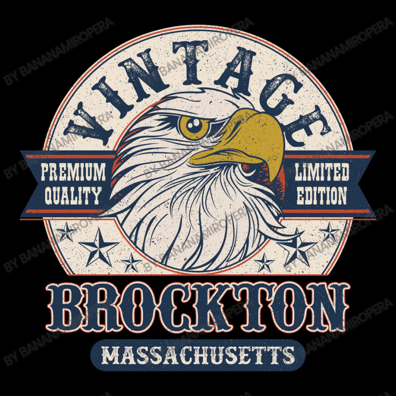 Retro Bald Eagle Brockton Massachusetts Vintage Limited Edition Toddler Sweatshirt by Bananamiropera | Artistshot