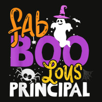 Faboolous School Principal Ghost Halloween Costume Scorecard Crop Tee | Artistshot