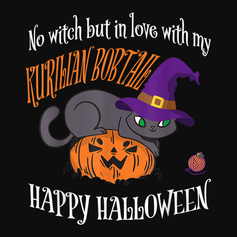 Kurilian Bobtail   Cat Lover Not A Witch Funny Halloween T Shirt Crop Top by cm-arts | Artistshot