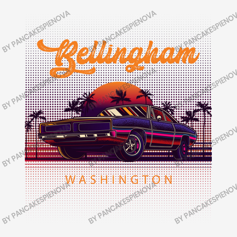 Bellingham Washington Retro Vintage 80s 90s Muscle Cars Retrowave Aest Adjustable Cap | Artistshot