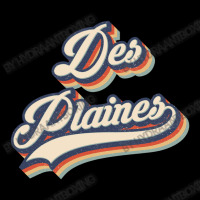 I Love Des Plaines City Usa Retro Vintage Maternity Scoop Neck T-shirt | Artistshot