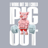 I Work Out So I Could Pig Out For A Animal Lover Pig Lover Tank Dress | Artistshot