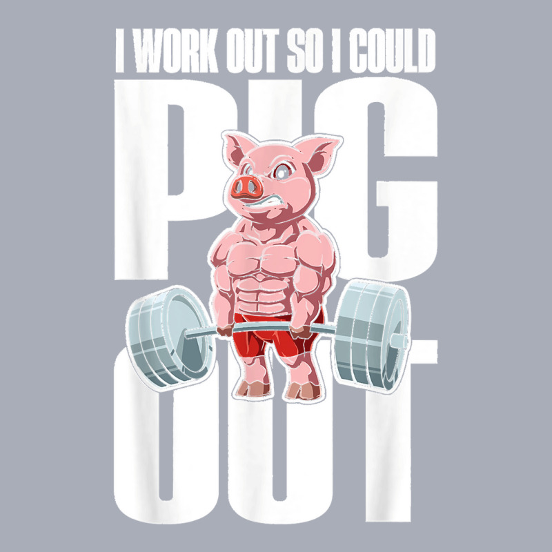 I Work Out So I Could Pig Out For A Animal Lover Pig Lover Tank Dress by kevinnichols | Artistshot