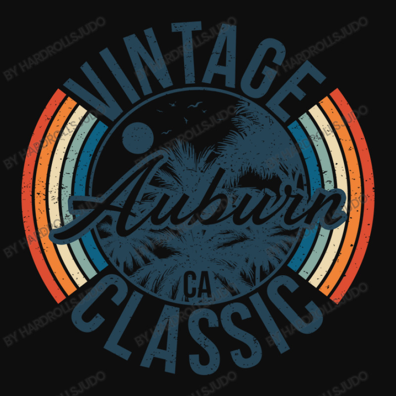 I Love Auburn California Retro Vintage Classic Limited Edition Crop Top by hardrollsjudo | Artistshot