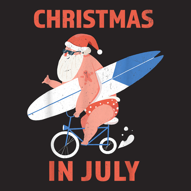 Longboard Santa Christmas In July T Shirt Vintage Cap | Artistshot