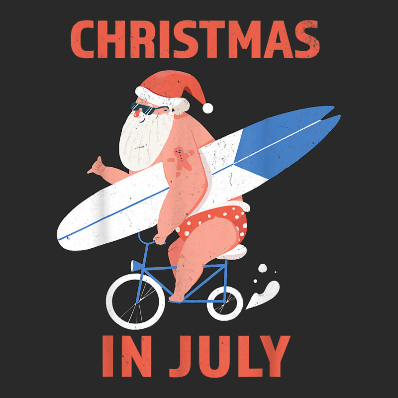 Longboard Santa Christmas In July T Shirt Printed Hat | Artistshot