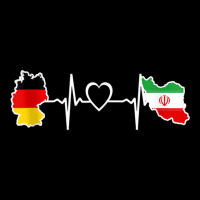 Iran Germany Flag Iranian German Heartbeat Tank Top Baby Beanies | Artistshot