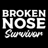 Womens Broken Nose Survivor Broken Bone Injury Recovery Tank Top Zipper Hoodie | Artistshot