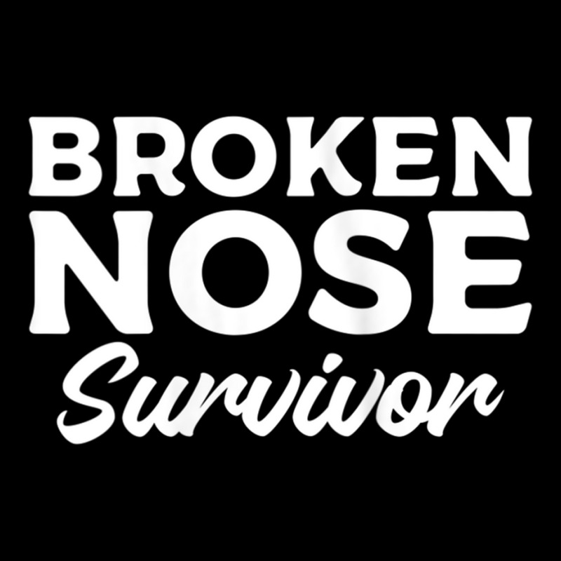 Womens Broken Nose Survivor Broken Bone Injury Recovery Tank Top Zipper Hoodie | Artistshot