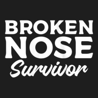 Womens Broken Nose Survivor Broken Bone Injury Recovery Tank Top Classic T-shirt | Artistshot