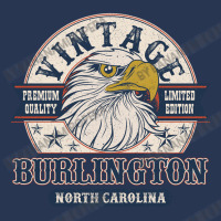 Retro Bald Eagle Burlington North Carolina Vintage Limited Edition Men Denim Jacket | Artistshot