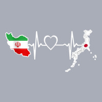 Iran Japan Flag Iranian Japanese Heartbeat Tank Top Tank Dress | Artistshot