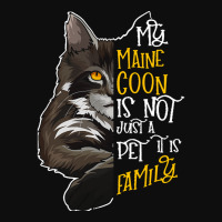 Maine Coon T  Shirt My Maine Coon Cat Is Family T  Shirt Crop Top | Artistshot