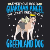 Greenland Dog T  Shirt Greenland Dog With Guardian Angel T  Shirt Youth Tee | Artistshot