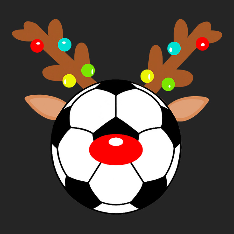 Christmas Reindeer Soccer Ball Design Sports Lover Unisex Hoodie | Artistshot