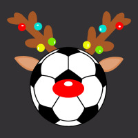 Christmas Reindeer Soccer Ball Design Sports Lover Vintage Hoodie | Artistshot